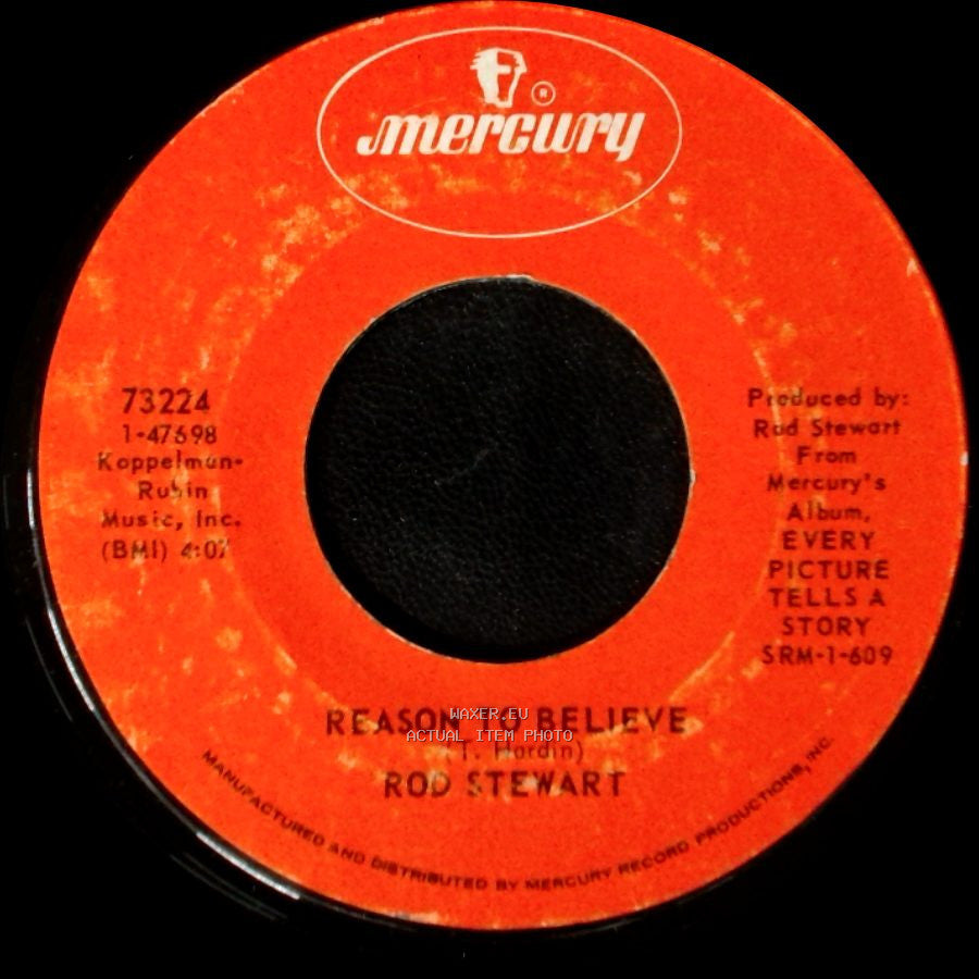 Rod Stewart - Maggie May / Reason To Believe side B