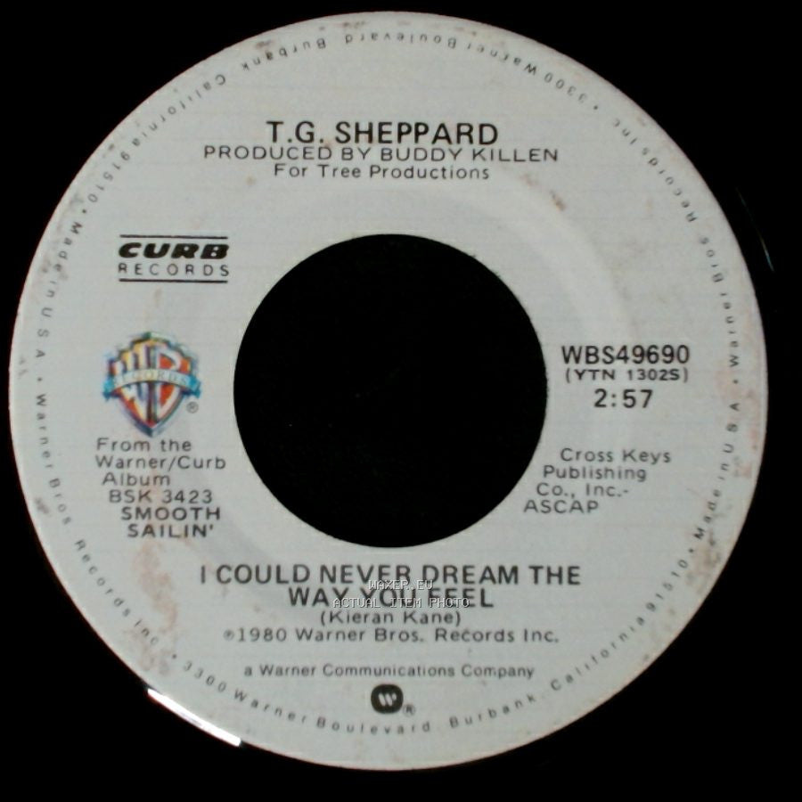 T.G. Sheppard - I Loved 'em Every One / I Could Never Dream The Way You Feel side B