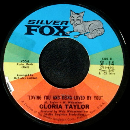 Gloria Taylor - You Got To Pay The Price / Loving You And Being Loved By You side B