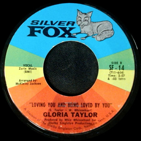 Gloria Taylor - You Got To Pay The Price / Loving You And Being Loved By You side B