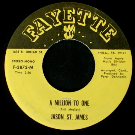 Jason St. James - A Million To One / I Should Care side A