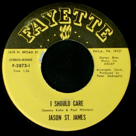 Jason St. James - A Million To One / I Should Care side B