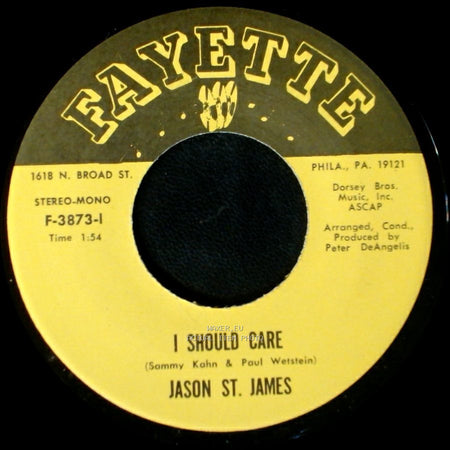 Jason St. James - A Million To One / I Should Care side B