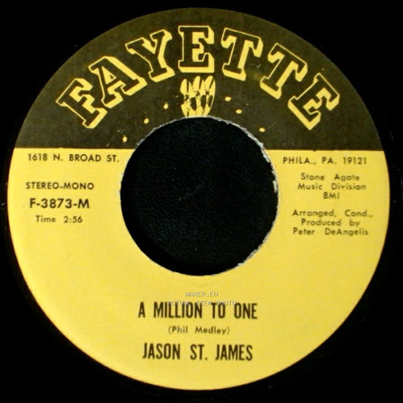 Jason St. James - A Million To One / I Should Care side A