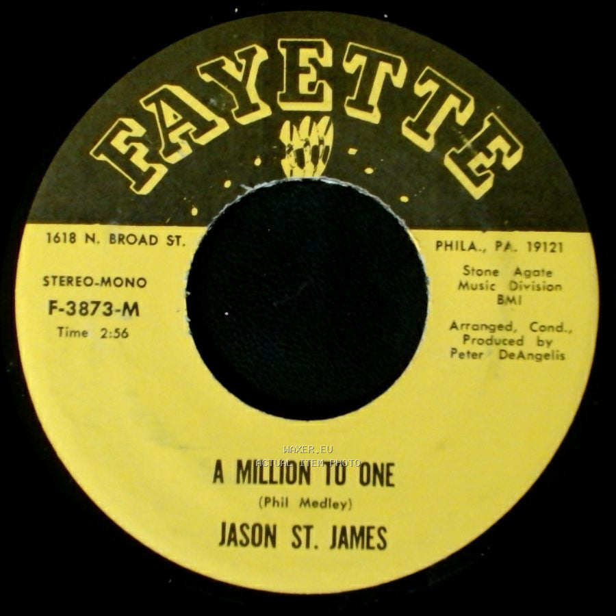 Jason St. James - A Million To One / I Should Care side A