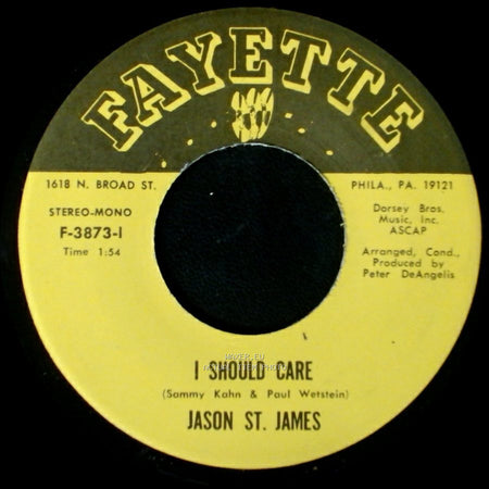 Jason St. James - A Million To One / I Should Care side B