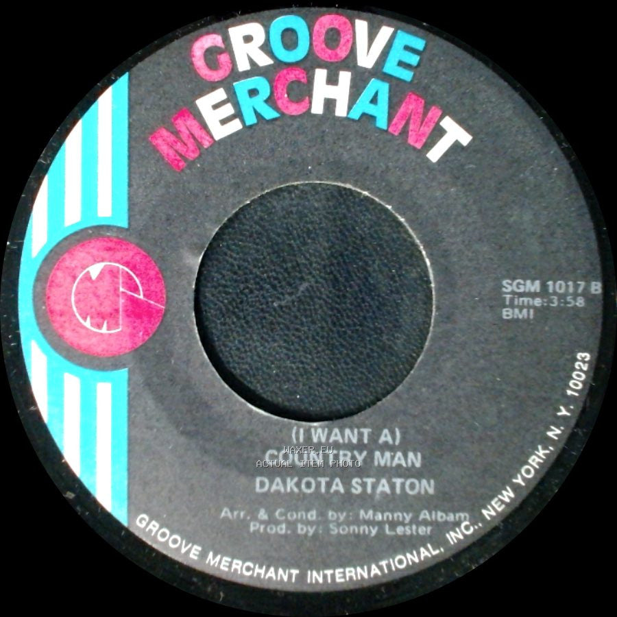Dakota Staton - (I Want A) Country Man / I Love You More Than You'll Ever Know side A