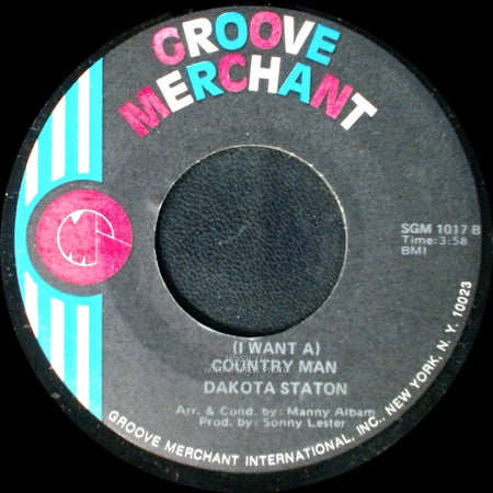 Dakota Staton - (I Want A) Country Man / I Love You More Than You'll Ever Know side A