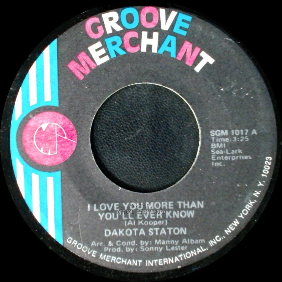 Dakota Staton - (I Want A) Country Man / I Love You More Than You'll Ever Know side A