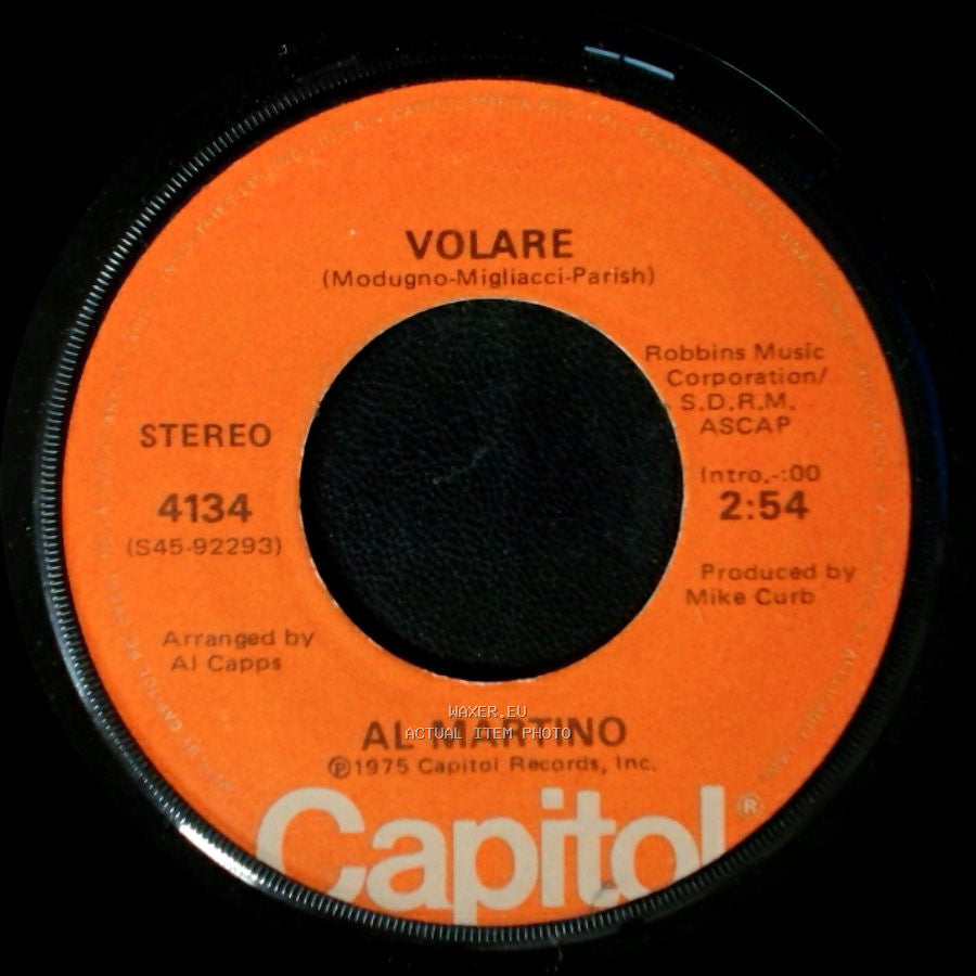 Al Martino - Volare / You Belong To Me side A