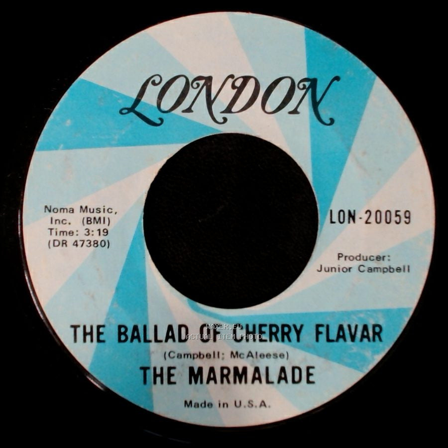 The Marmalade - The Ballad Of Cherry Flavar / Rainbow side A