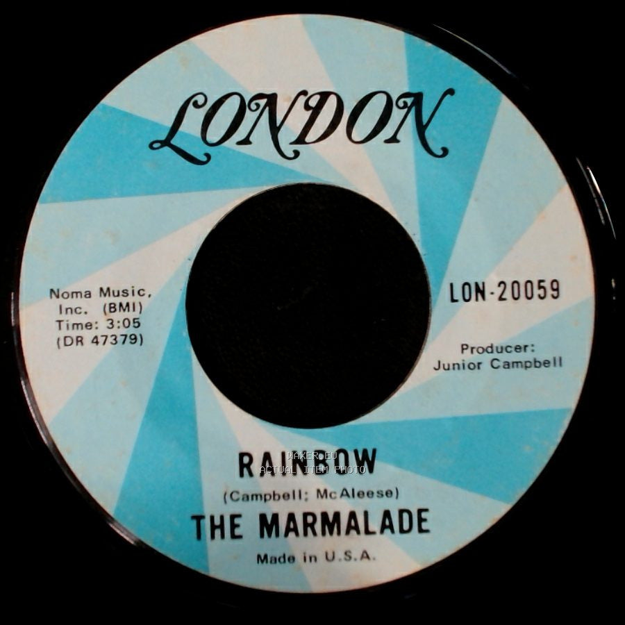 The Marmalade - The Ballad Of Cherry Flavar / Rainbow side B