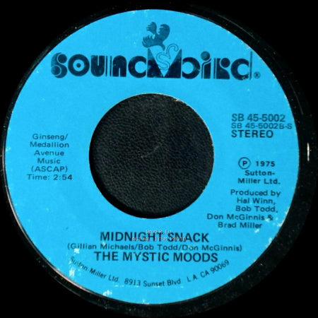 The Mystic Moods - Honey Trippin' / Midnight Snack side B