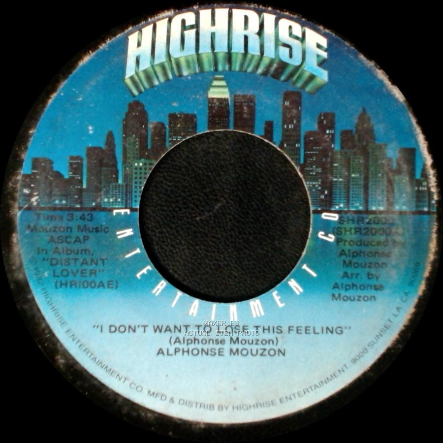Alphonse Mouzon - The Lady In Red / I Don't Want To Lose This Feeling side B