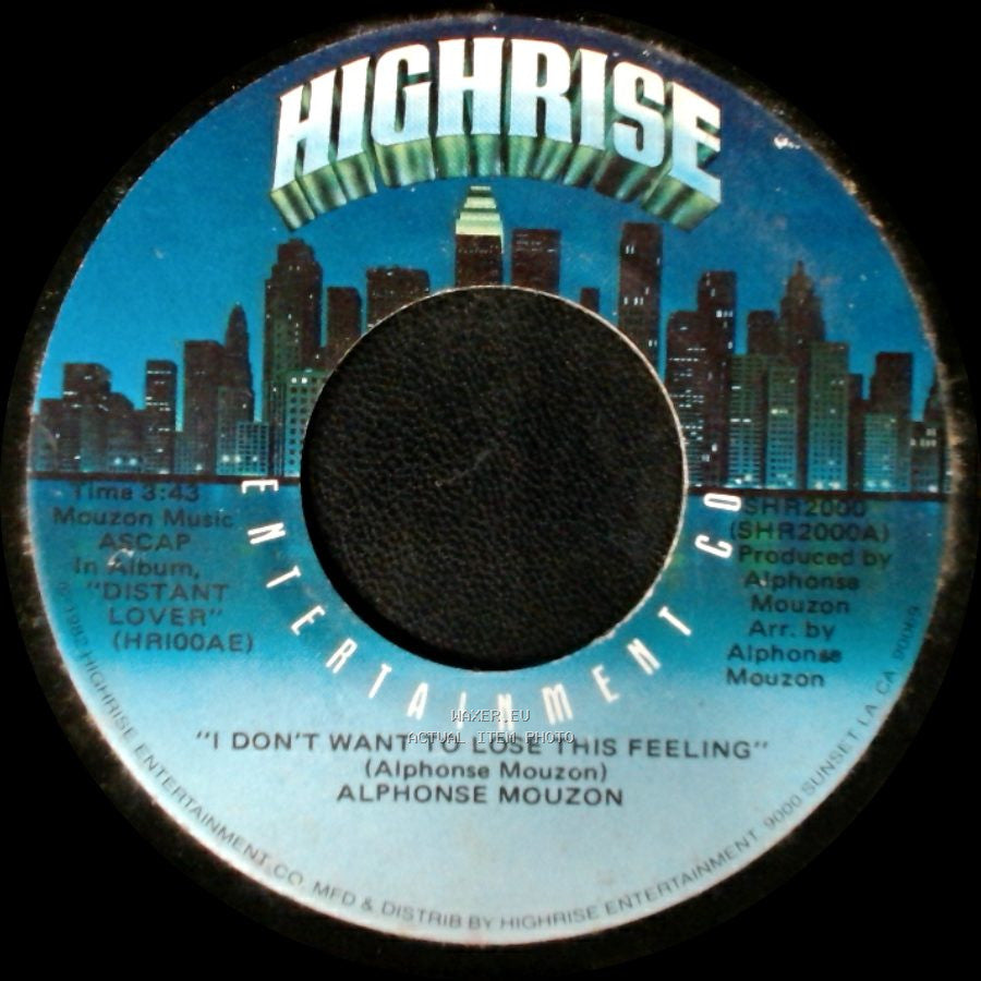 Alphonse Mouzon - The Lady In Red / I Don't Want To Lose This Feeling side B