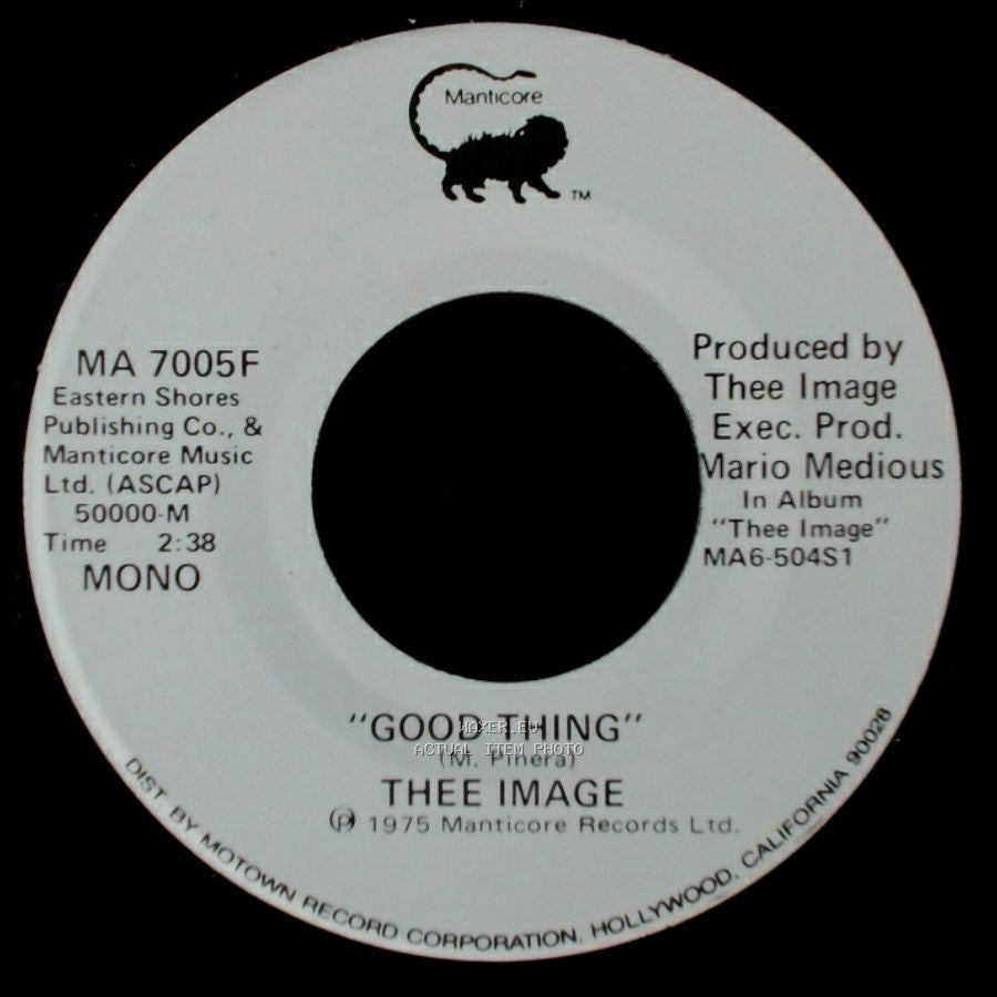 Thee Image - Good Thing / Good Thing side A