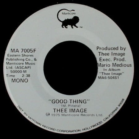 Thee Image - Good Thing / Good Thing side A