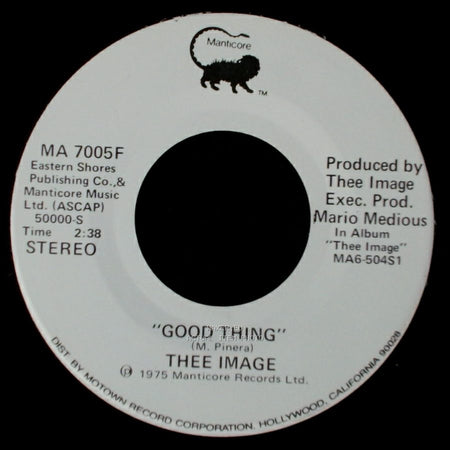 Thee Image - Good Thing / Good Thing side B