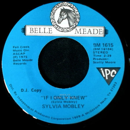 Sylvia Mobley - Silent Love / If I Only Knew side B