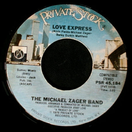 The Michael Zager Band - Love Express / Let's All Chant side A
