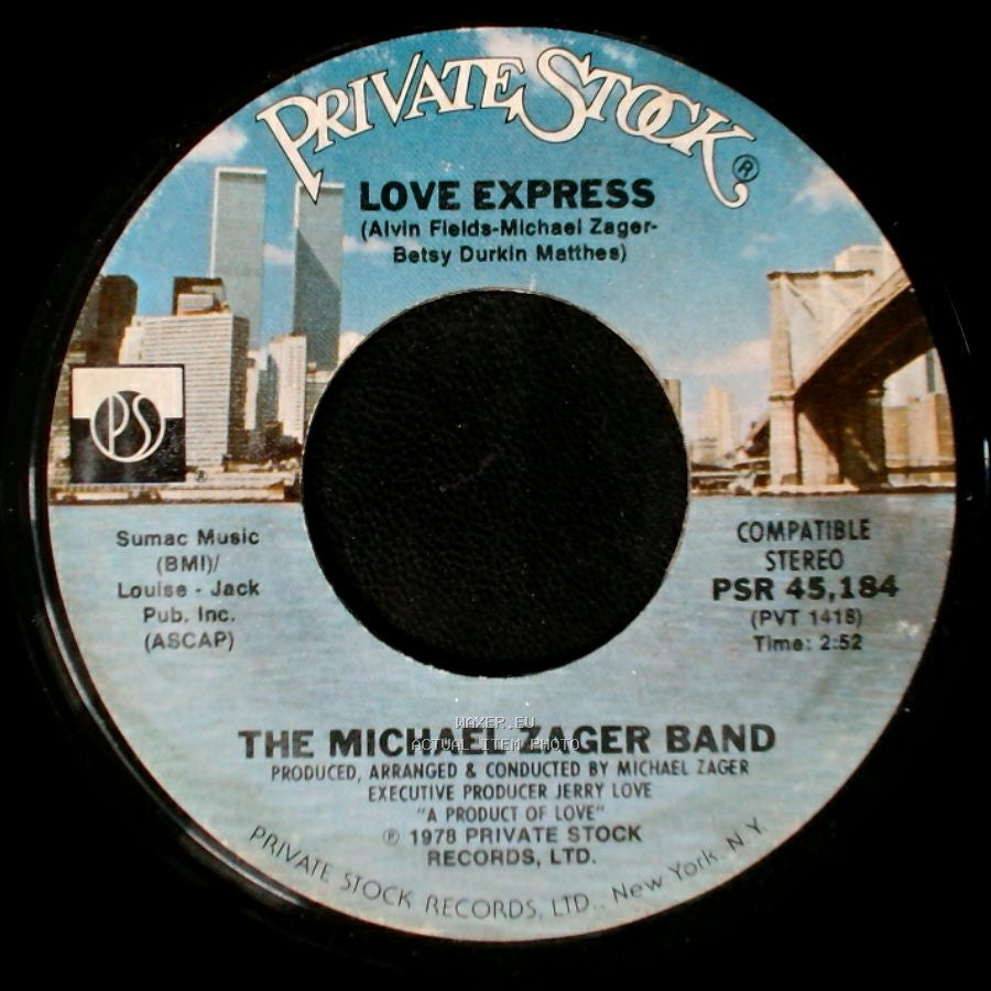 The Michael Zager Band - Love Express / Let's All Chant side B