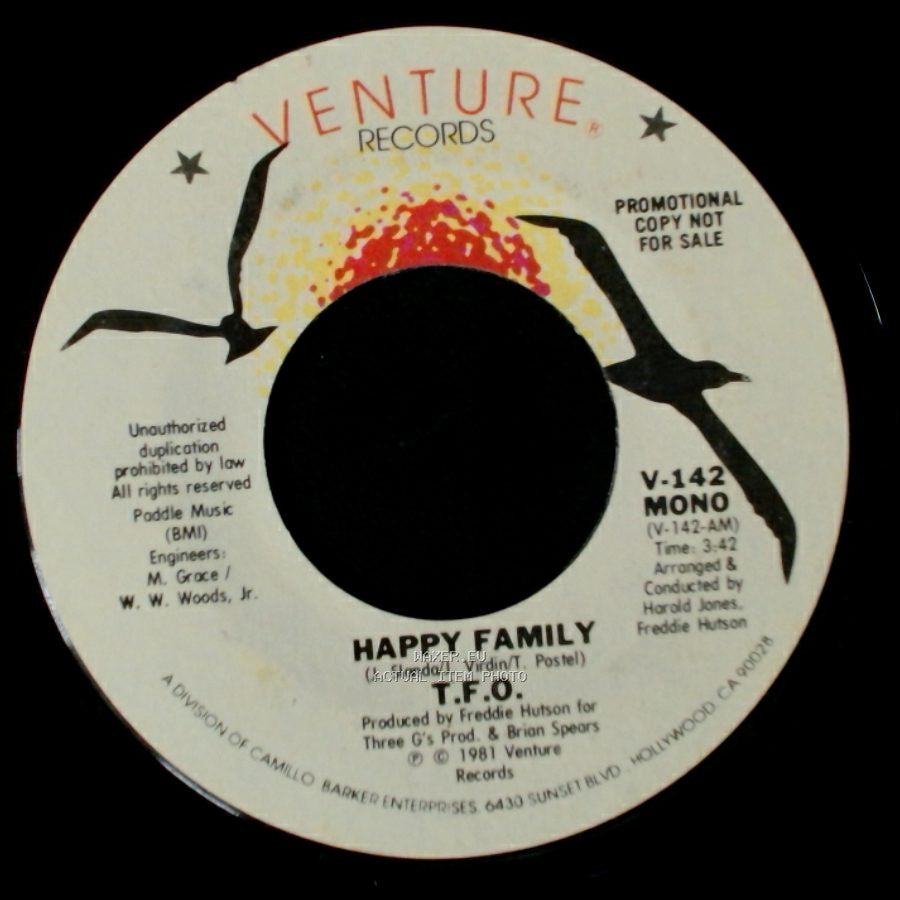 T.F.O. - Happy Family / Happy Family side A