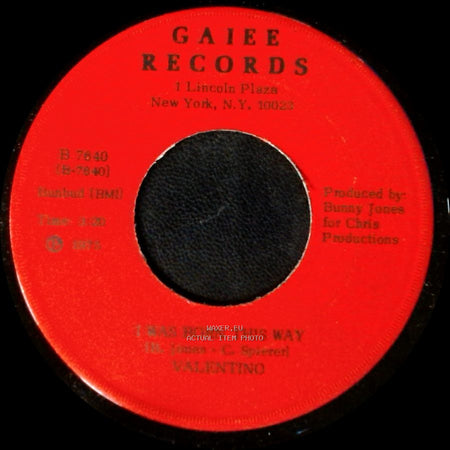Valentino - (I Was) Born This Way / Liberation side A
