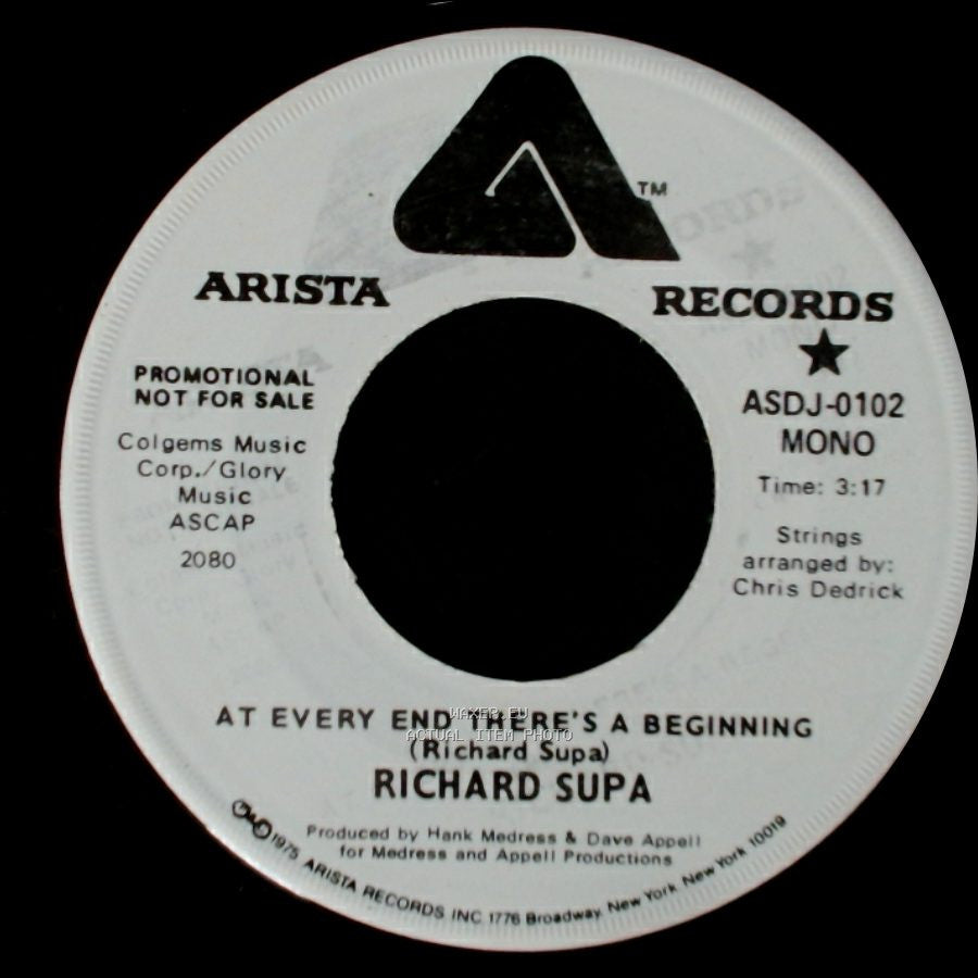Richard Supa - At Every End There's A Beginning / At Every End There's A Beginning side B