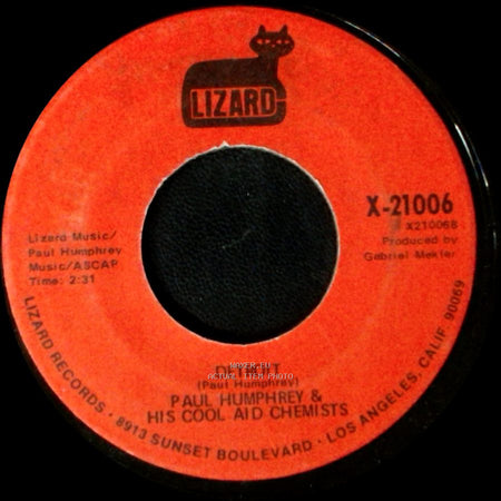 Paul Humphrey & His Cool Aid Chemists - Cool Aid / Detroit side B
