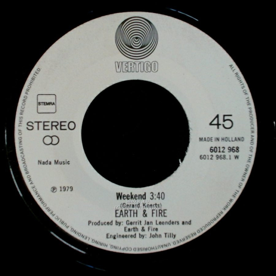 Earth & Fire - Weekend / Answer Me side A
