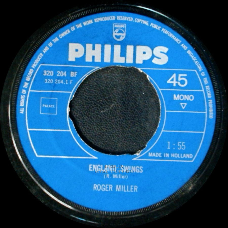 Roger Miller - England Swings / Good Old Days side A