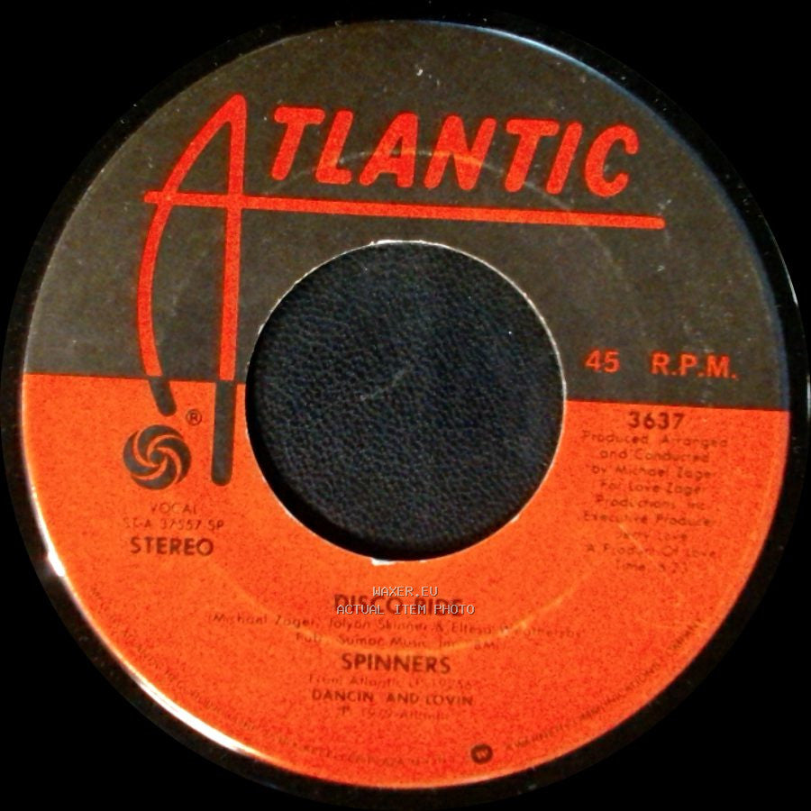 Spinners - Disco Ride / Medley - Working My Way Back To You / Forgive Me Girl side A