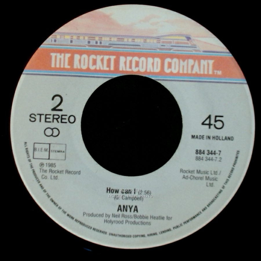 Anya - How Can I / Moscow Nights side A