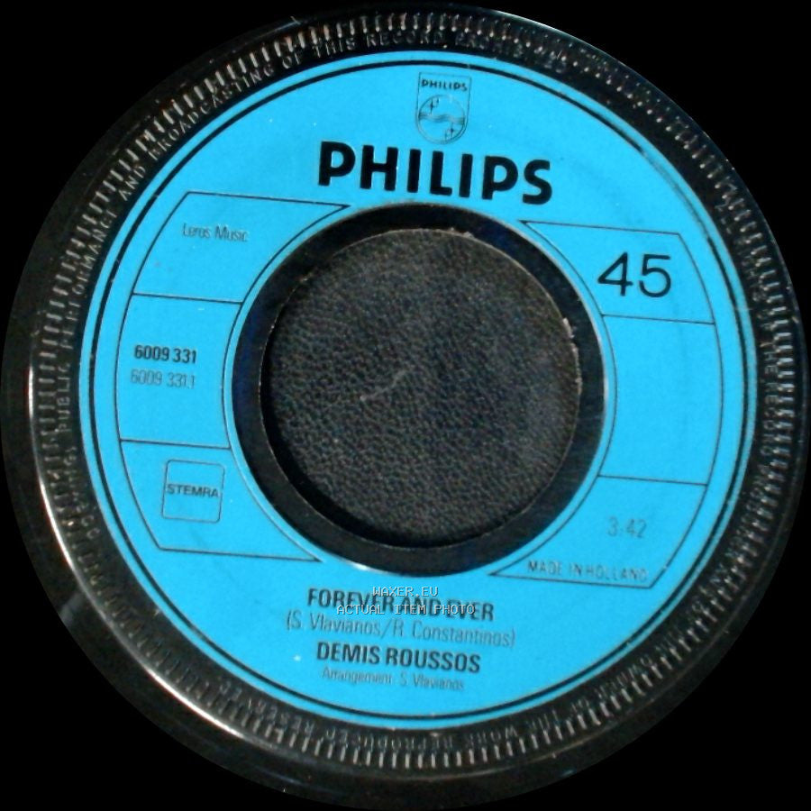 Demis Roussos - Forever And Ever / Velvet Mornings side A