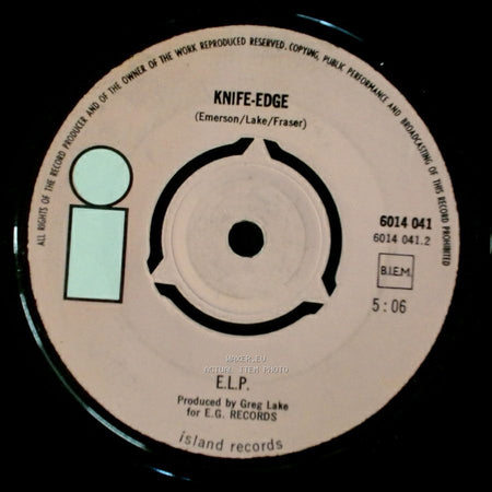 E.L.P. - Knife-Edge / Lucky Man side A