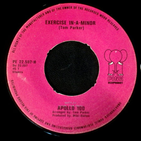 Apollo 100 - Exercise In-A-Minor / Jesu Joy (Bach Arranged By Tom Parker) side A