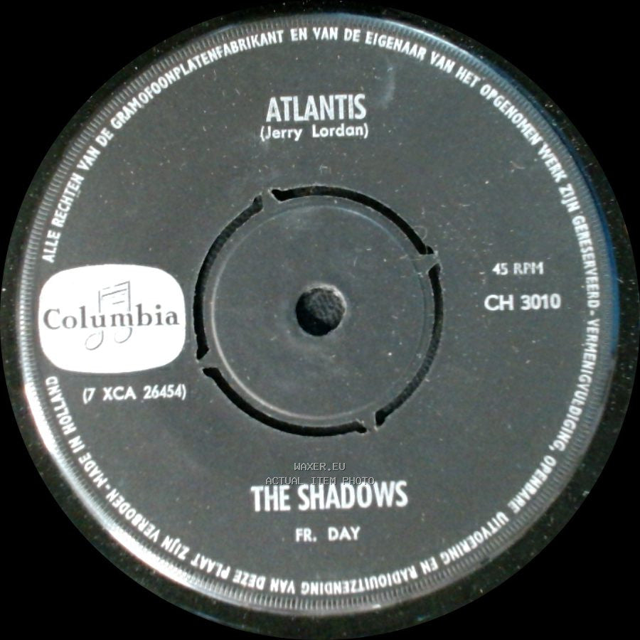 The Shadows - Atlantis / I Want You To Want Me (Marvin) side A