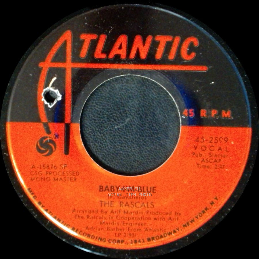 The Rascals - Baby I'm Blue / Heaven side A