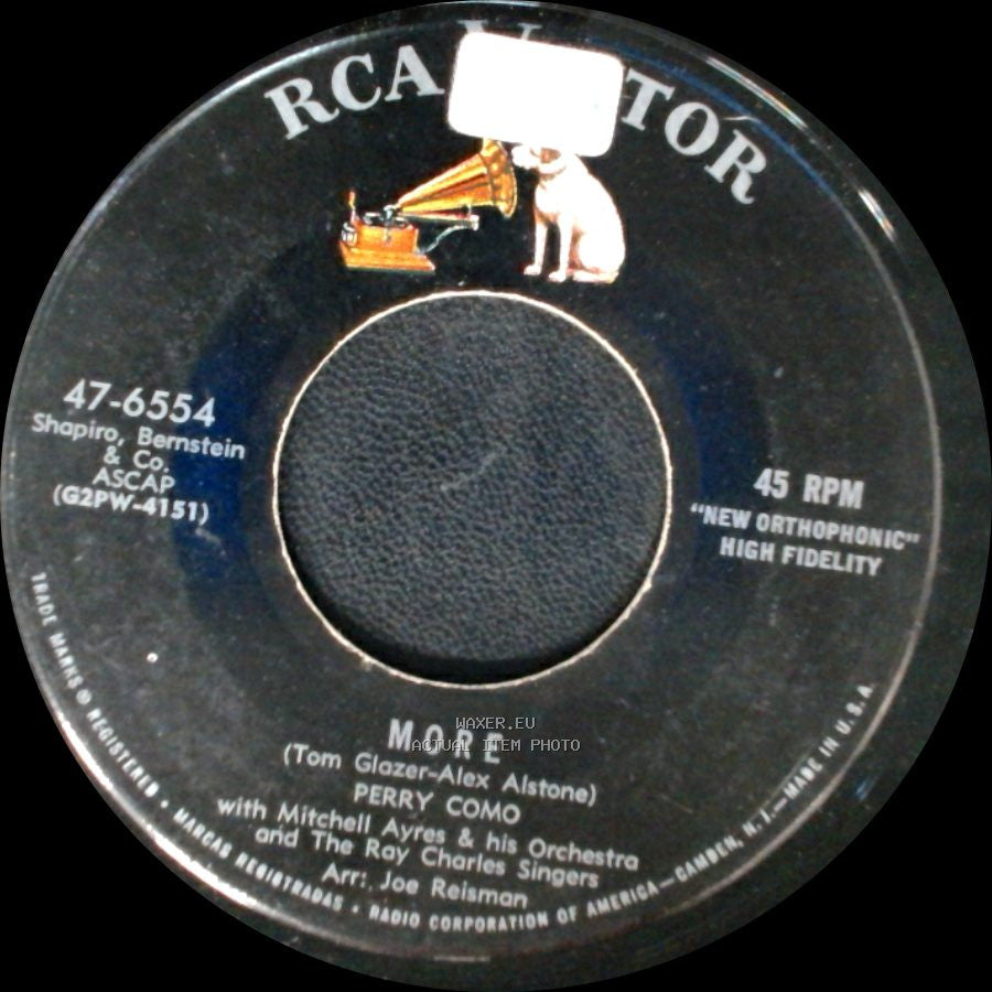 Perry Como - Glendora / More side B
