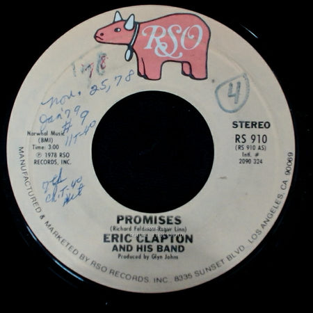 Eric Clapton And His Band - Watch Out For Lucy / Promises side B