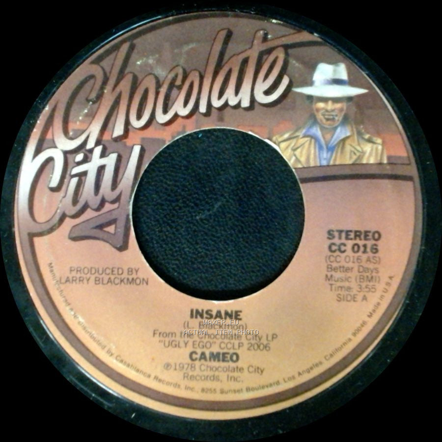 Cameo - Insane / I Want You side A