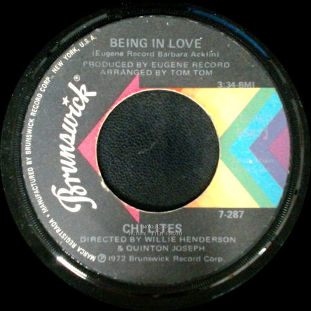 Chi Lites - Being In Love / Oh Girl side A