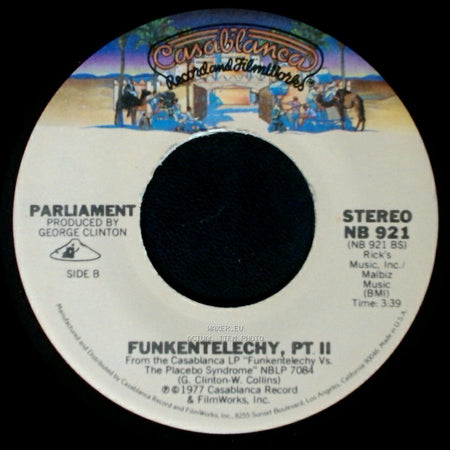 Parliament - Funkentelechy / Funkentelechy, Pt. Ii side B