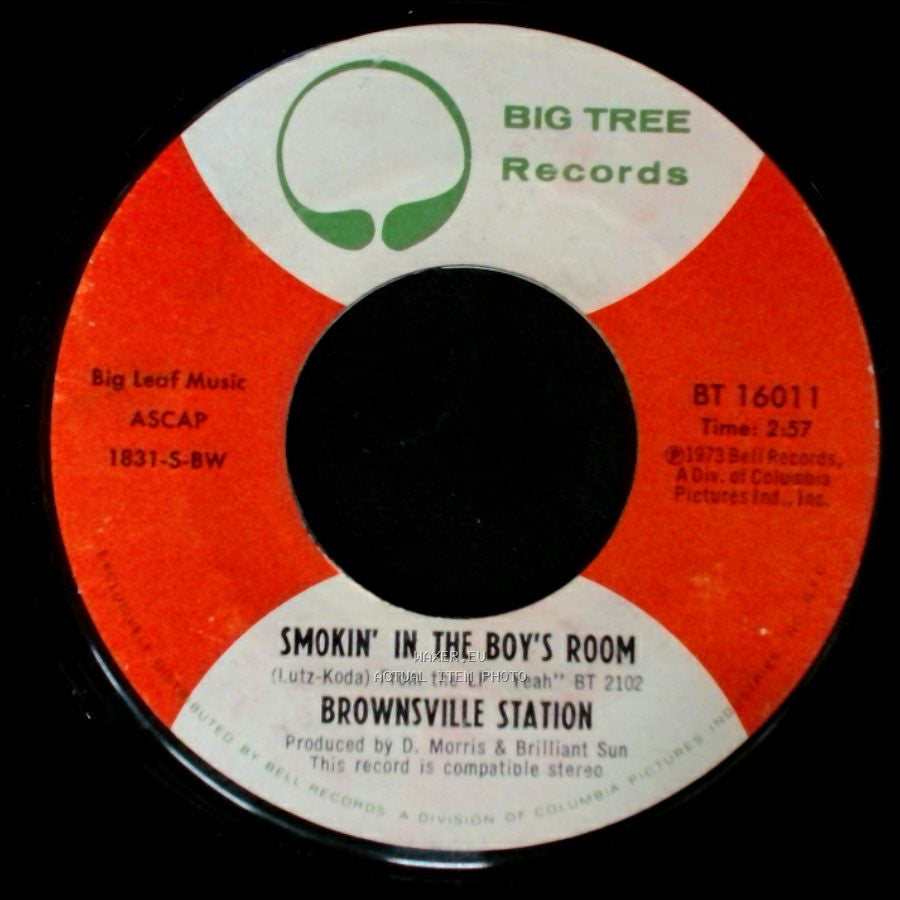 Brownsville Station - Smokin' In The Boy's Room / Barefootin' side A