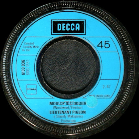 Lieutenant Pigeon - The Villain / Mouldy Old Dough side B