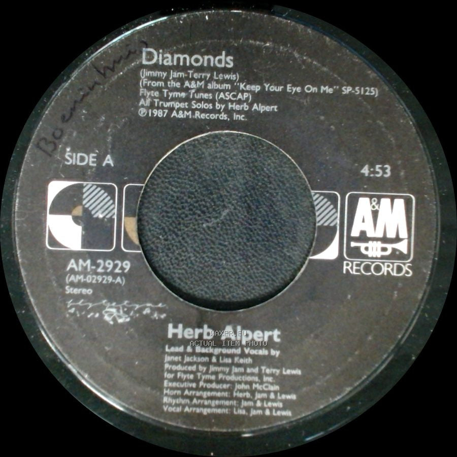Herb Alpert - Diamonds / African Flame side A