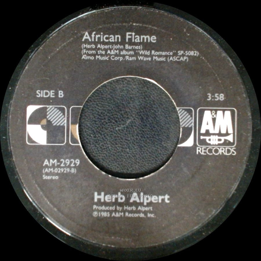 Herb Alpert - Diamonds / African Flame side B