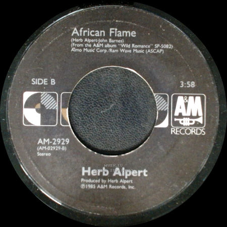 Herb Alpert - Diamonds / African Flame side B