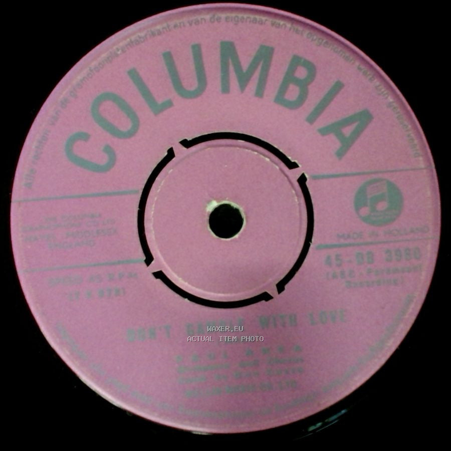 O.M.D. U.S.A. - Don't Gamble With Love / Unknown Title B side A