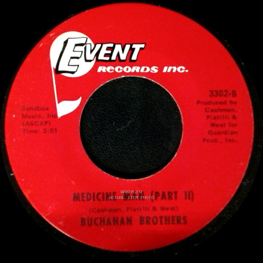 Buchanan Brothers - Medicine Man (Part Ii) / Medicine Man (Part I) side A